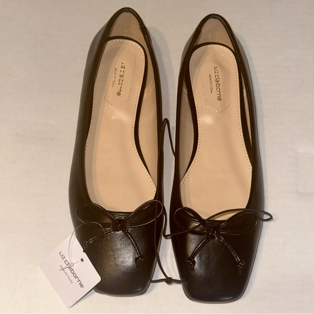 🆕Liz Claiborne | ballet flats| Black